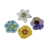 Colorful flower magnetic stickers, creative fridge magnets, home decoration magnetic stickers Item Picture
